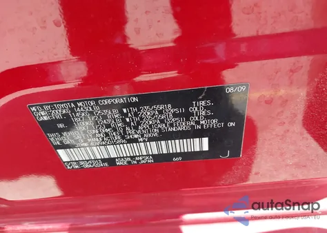 2010 Toyota Rav4 Sport из США, поврежденный, VIN JTMWF4DV9A5015896